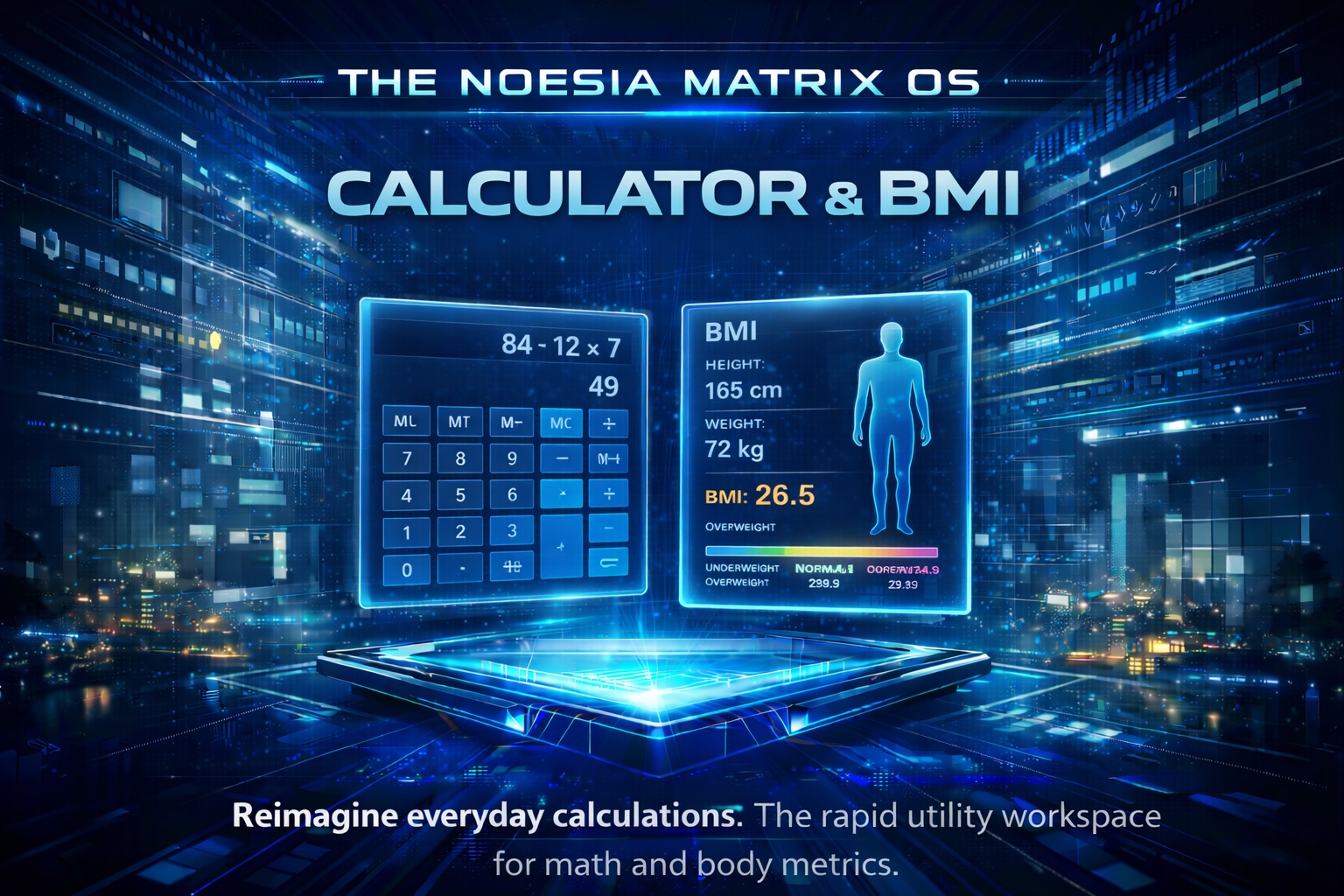 Calculator & BMI main screenshot