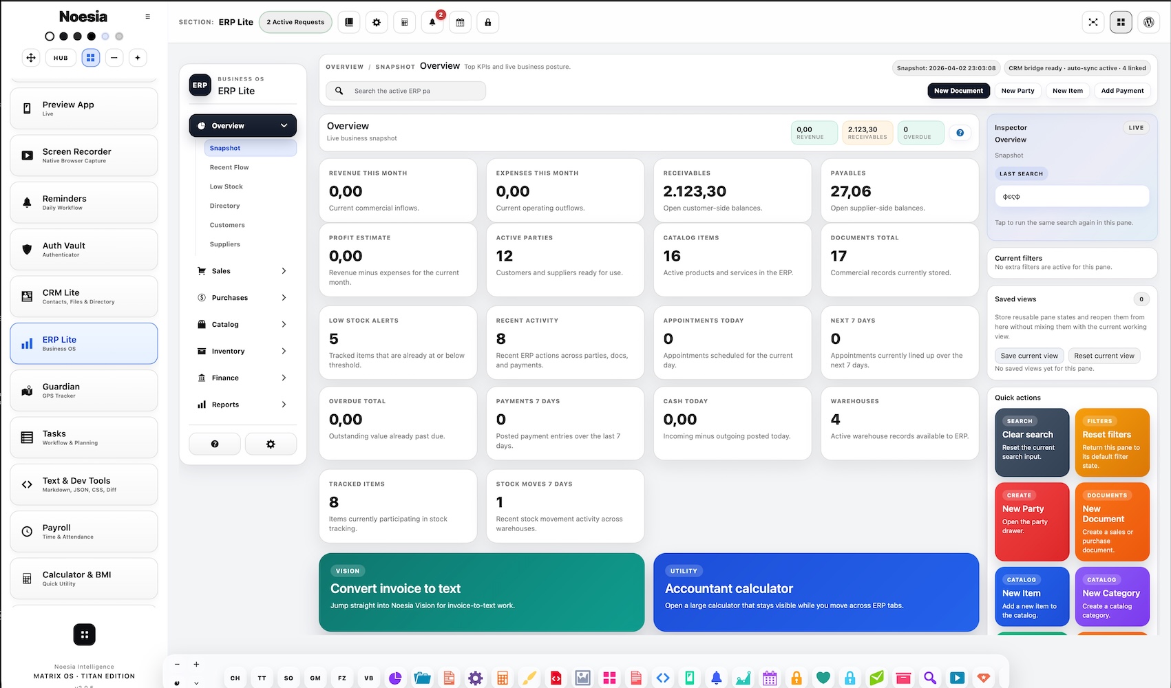 ERP Lite screenshot 4