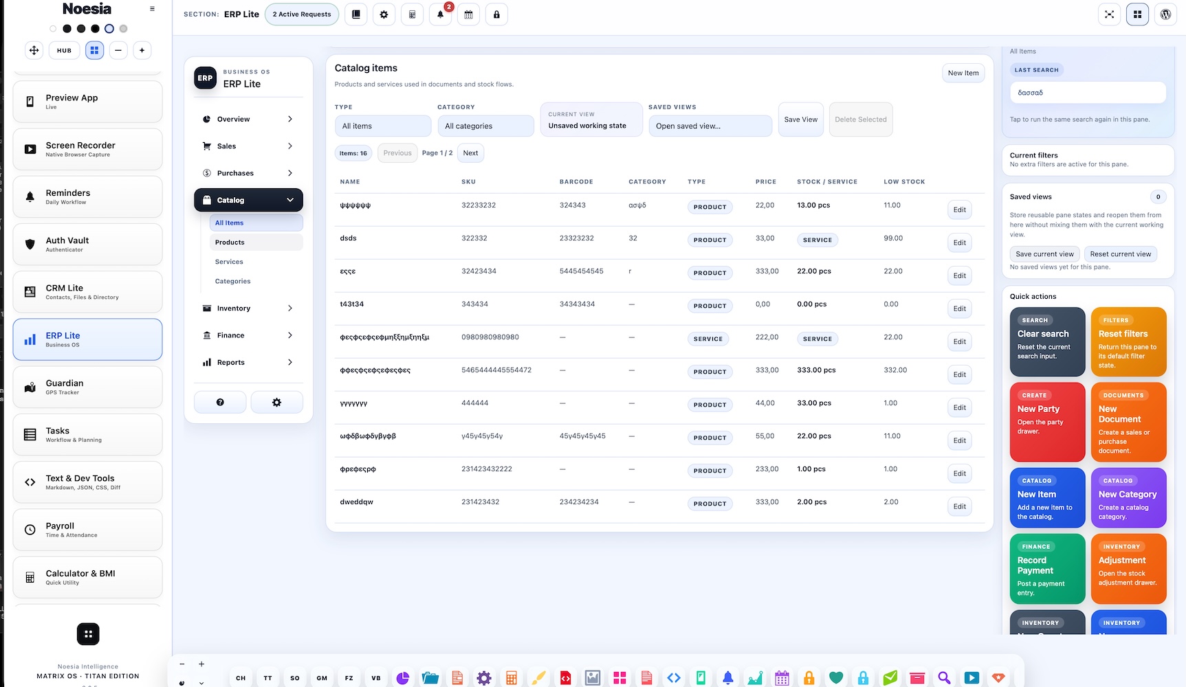ERP Lite screenshot 7