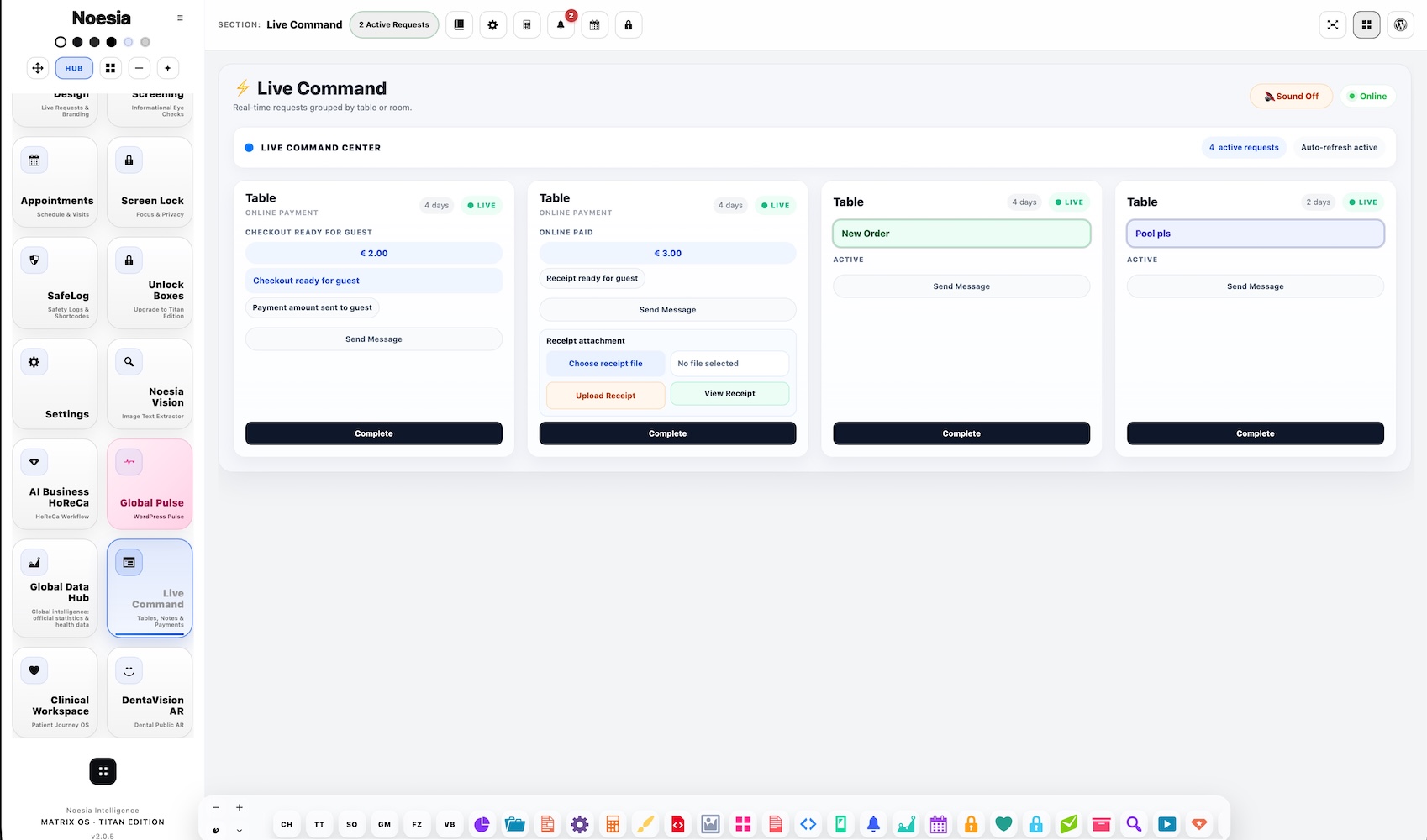 Live monitor screenshot
