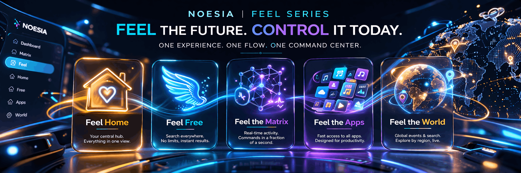 Noesia Feel experience banner