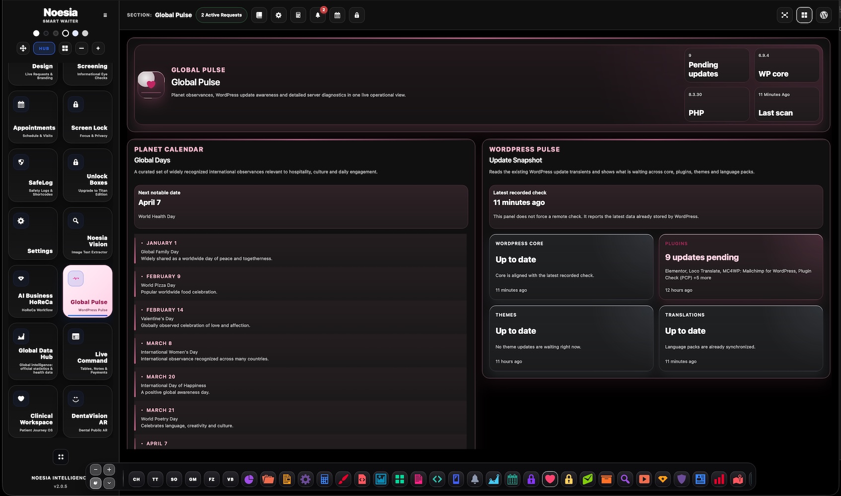 Global Pulse | The Noesia Matrix 7 Global Pulse enlarged screenshot