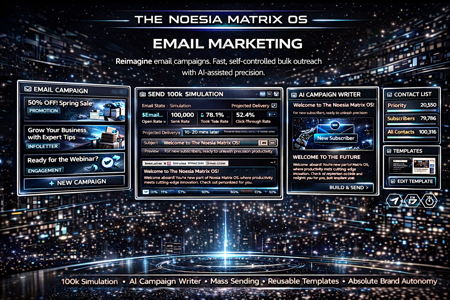 Email Marketing main screenshot
