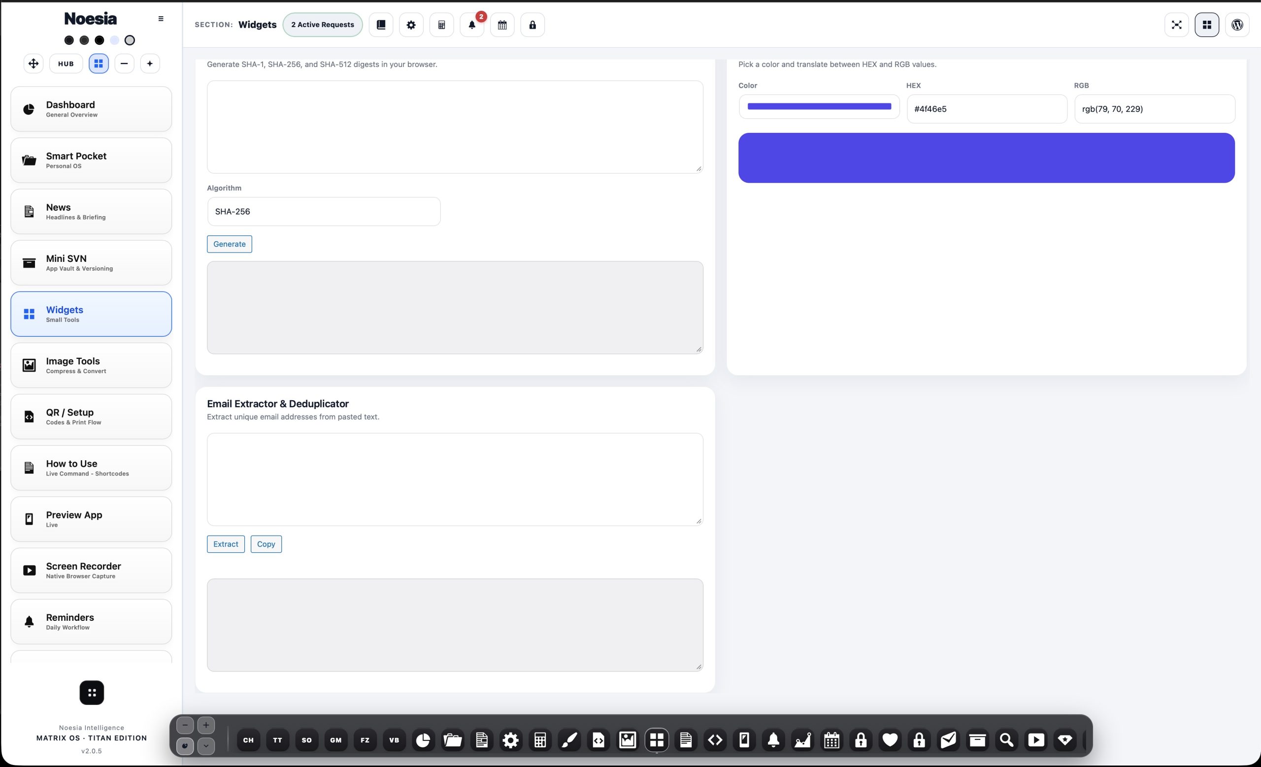 Widgets helper thumbnail