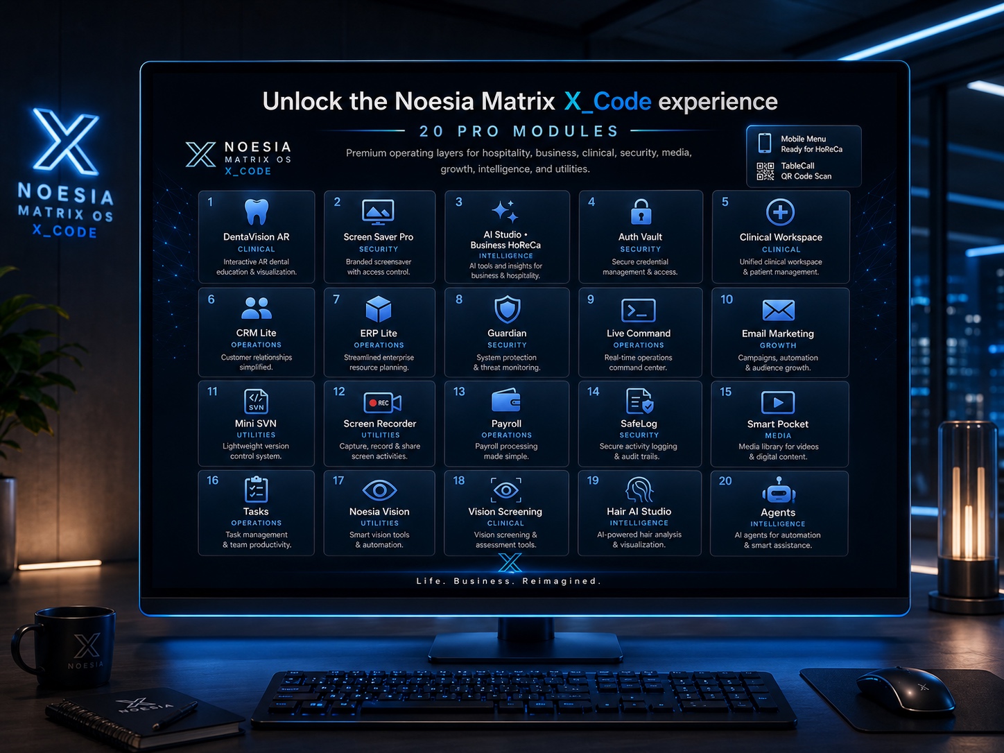 Noesia 21 Pro Apps